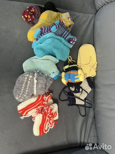 Шерстяные носки детские пакетом