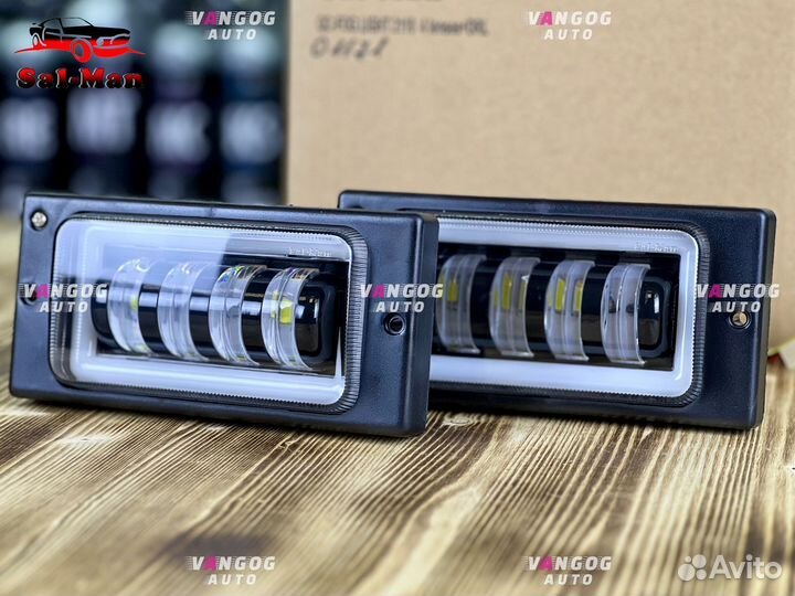 Птф LED ваз-2114 40ватт с ходовыми огнями Sal-Man