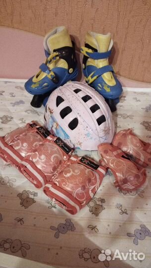 Детские ролики и защита