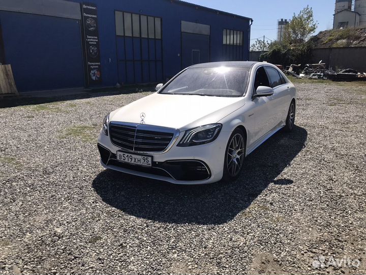 Переделка в Рестайлинг w222 Mercedes amg 6.3