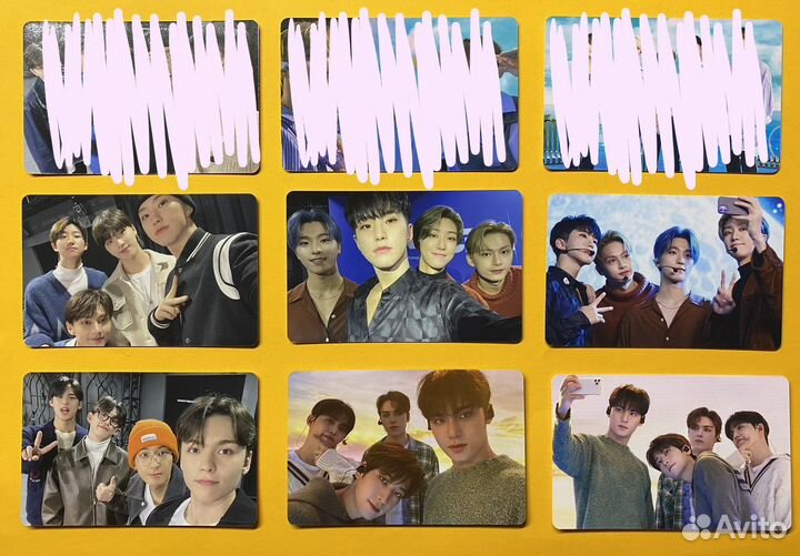 Официальные карты Seventeen (юниты)