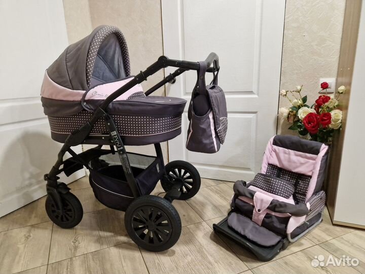 Коляска 2 в 1 jedo fun