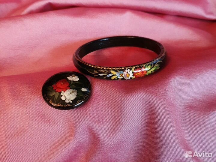 Старинные брошки СССР