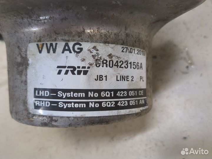 Электроусилитель руля Skoda Fabia, 2010