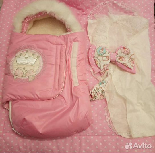 Конверт на выписку зимний