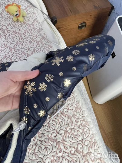 Зимний конверт в коляску