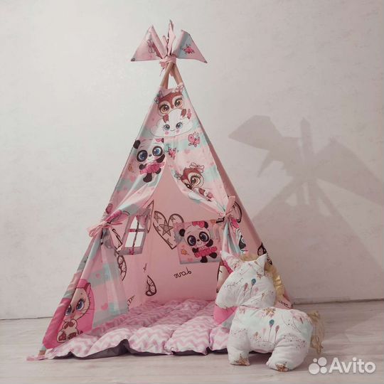 Вигвам для детей / Палатка / шатер, новый, сердце