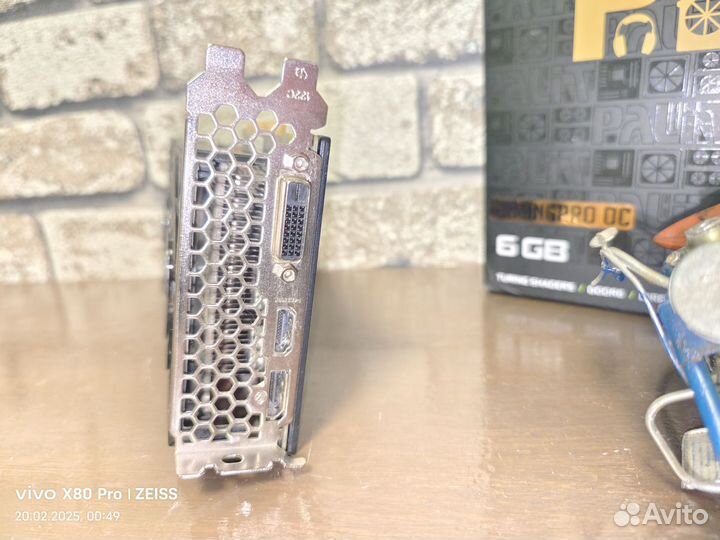 RTX 1660 super palit gaming pro OC