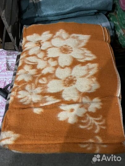 Одеяло СССР новое шерстяное 5 шт + 1 детское