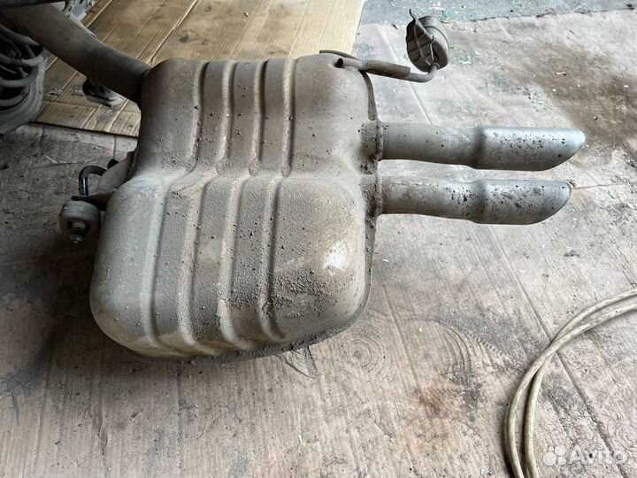 Выхлопная система VW passat b8 1.8TSI