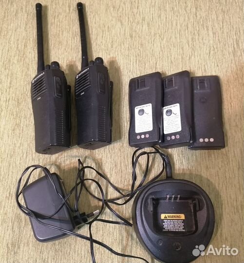 Рации Motorola Cp040 2шт
