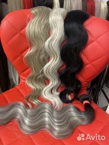 Волосы для наращивания волнистые