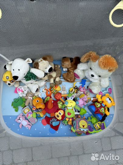 Мягкие игрушки пакетом б/у