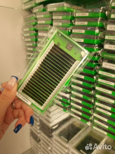 Чёрные ресницы Le Maitre 