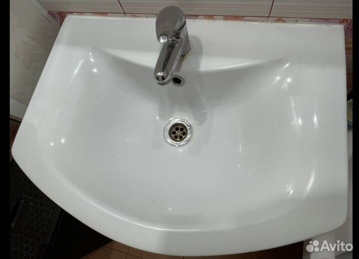 Раковина с тумбой бу