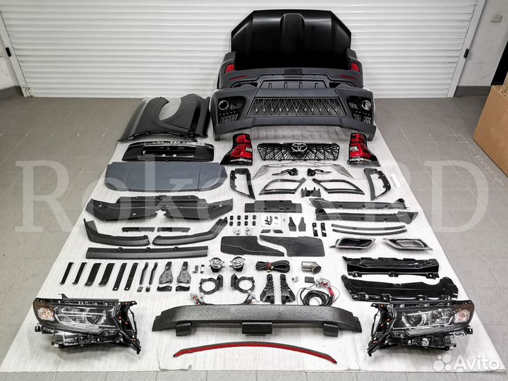 Рестайлинг TLC Prado 150 2018 г + Elford