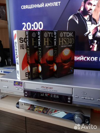 Видеомагнитофон panasonic hi fi стерео