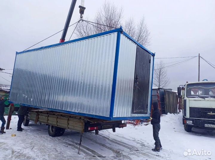 Блок контейнер с доставкой на объект уже завтра