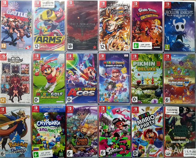 Игры на PS5 / PS4 / Switch, тoп цeны