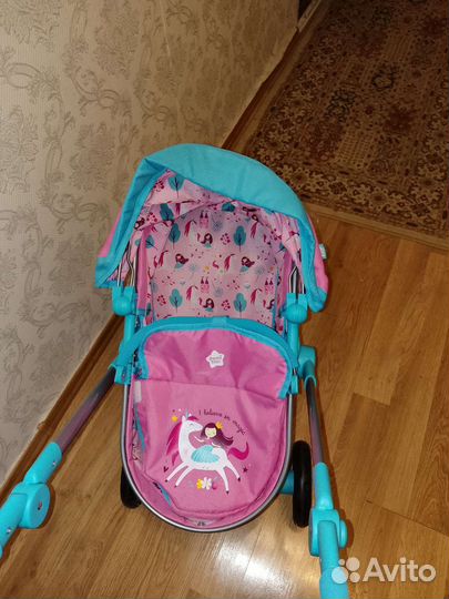 Коляска кукольная