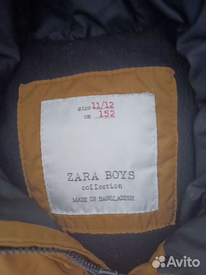 Куртка для мальчика zara boys деми р-р152 11-12лет