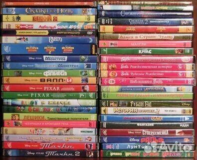 Двд диски мультфильмы и фильмы