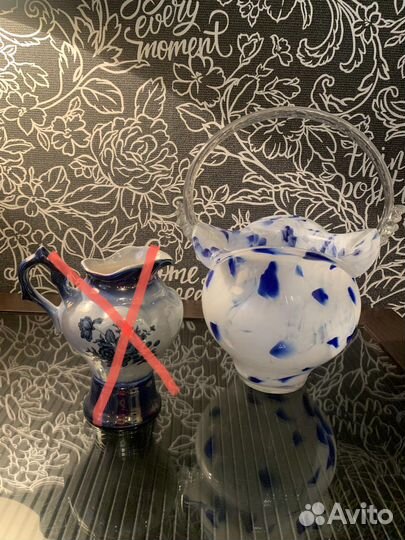 Конфетница стеклянная