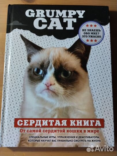 Grumpy cat сердитая книга от самой сердитой кошки