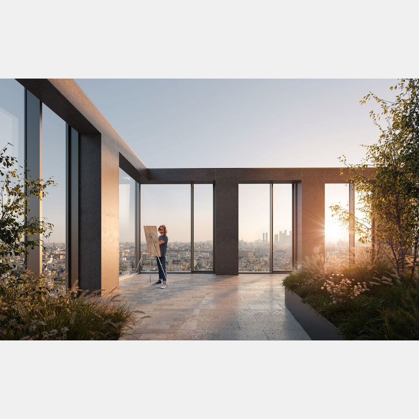 2-к. квартира, 61 м², 31/49 эт.