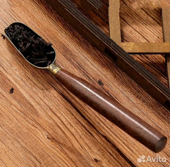 Чайная ложка для кофе, чая, специй эбеновое дерево