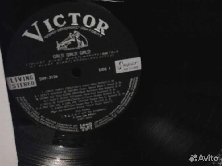 Виниловая пластинка Elvis Presley (girls,girls)