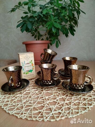 Сервиз чайный 6 пар