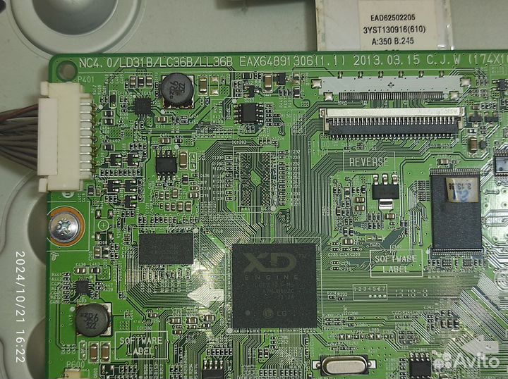 MainBoard EAX64891306 (HD) 720р от LG 32LN541U