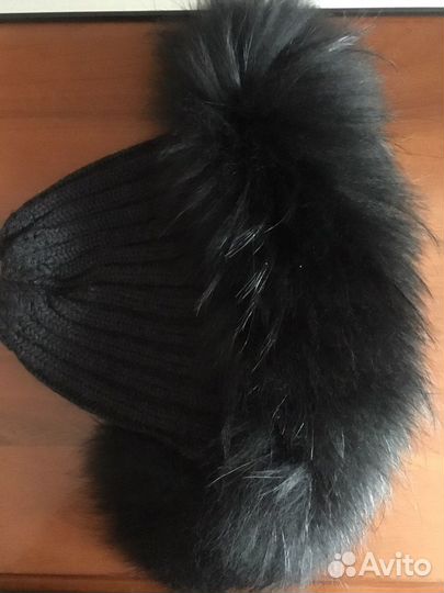 Шапка Max Mara MaxMara шерсть кашемир мех