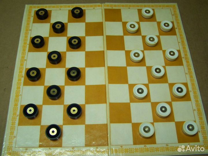 Шахматы, шашки сувенирные СССР