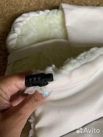 Зимний конверт натуральный