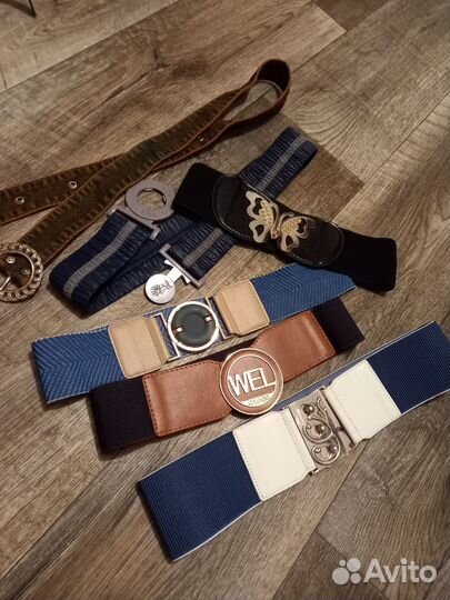 Ремни женские новые. Цена за все