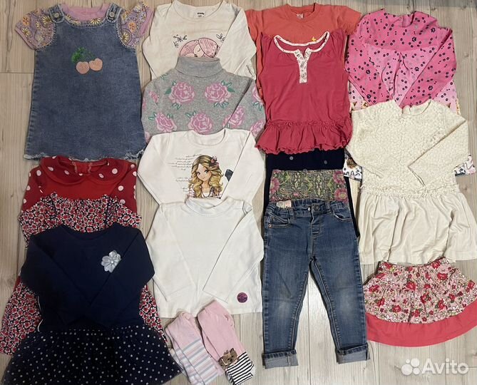 Детская одежда вещи пакетом на девочку