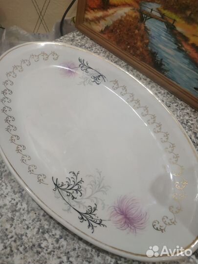 Блюдо большое СССР