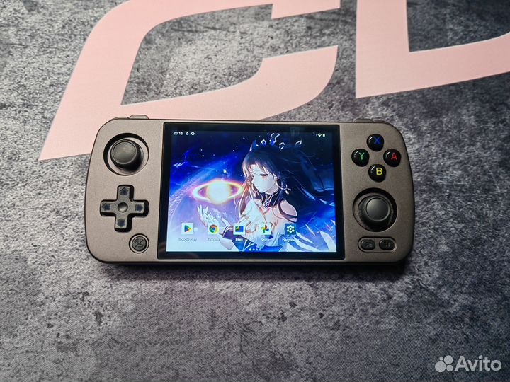 Игровая приставка anbernic RG405M + 256 Гб + Чехол