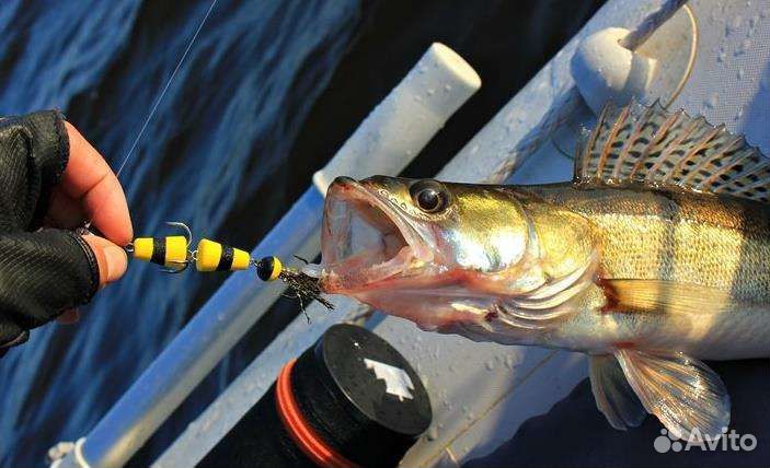 Мандула 3х-4х составная на судака, огонь