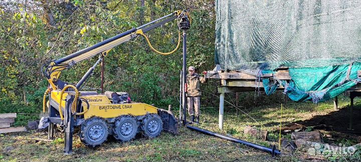 Винтовые сваи 89