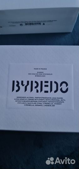 Парфюм byredo