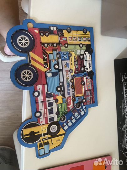 Развивающие игрушки и пазлы для 1-3 года