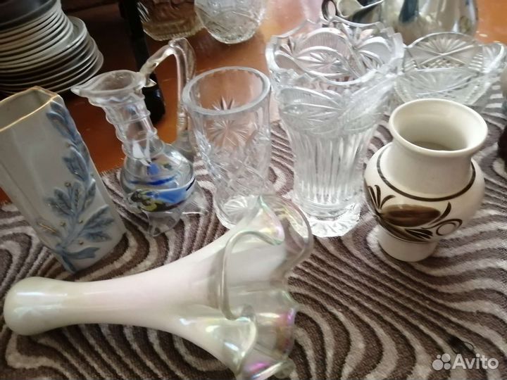 Ваза хрустальная СССР