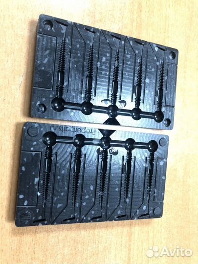 Форма для силиконовых приманок Tioga 51мм из камня