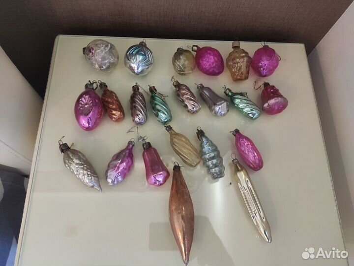 Елочные игрушки СССР