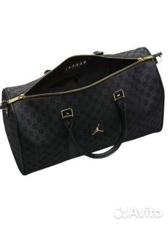 Сумка Jordan Monogram Duffle Bag Чёрная, оригинал