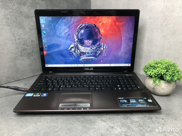 Ноутбук Asus k53s i7-2670QM CPU/RAM 8 gb/ GT 520MX