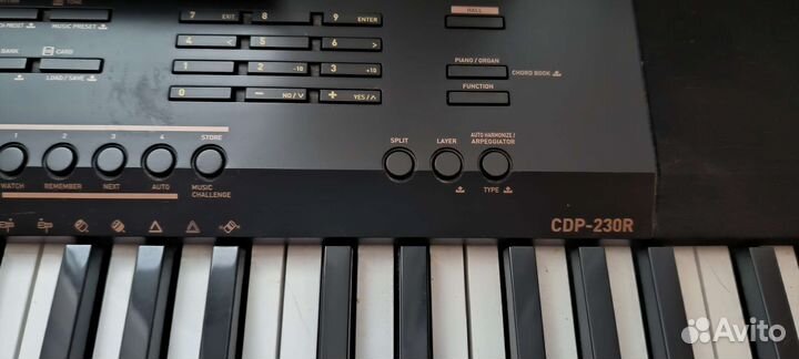 Электропиано (электронное пианино) Casio cdp 230r